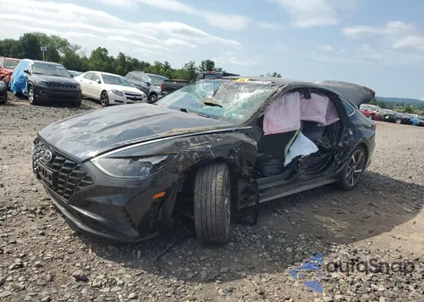 2022 Hyundai Sonata Sel Plus from USA, damaged, VIN 5NPEJ4J20NH135919